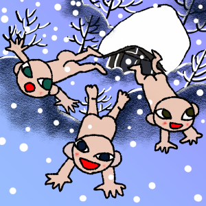 山の神とマタギ(やまのかみとまたぎ)