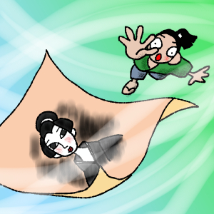 天人女房（絵姿女房型）